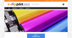 Desktop Screenshot of e-digiprint.com